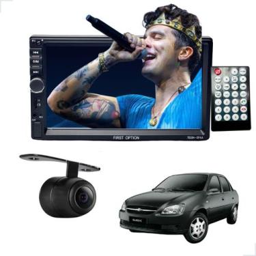 Imagem de Rádio MP5 CarPlay Android Auto 2 Din + Câmera Ré Classic 1996 1997 199