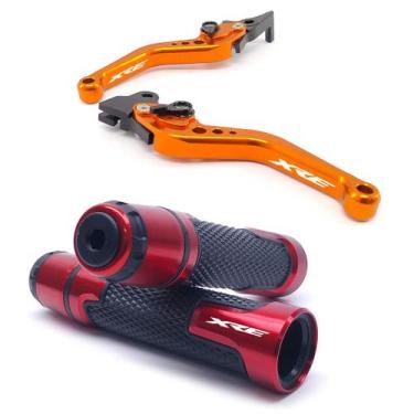 Imagem de Kit Esportivo Manete Manopla Xre 190 Xre 300 Gravado a Laser - Stark R