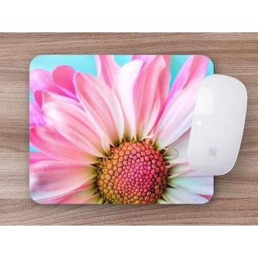 Imagem de Mouse Pad Emborrachado Personalizado Coleção Estampas Flores Floral - 