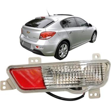 Imagem de Refletor Lanterna Neblina Parachoque Traseiro Cruze Hatch 2011 até 201