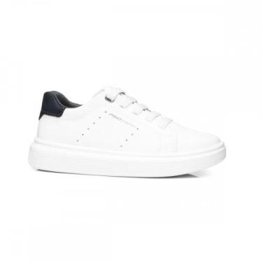Imagem de Sapatenis Pegada 37210901 Branco Menino Infantil, Branco, 35