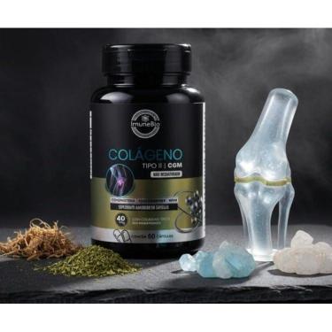 Imagem de Colágeno Tipo 2 CGM Premium MSM Condroitina 4 em 1 60 Cáps-Unissex