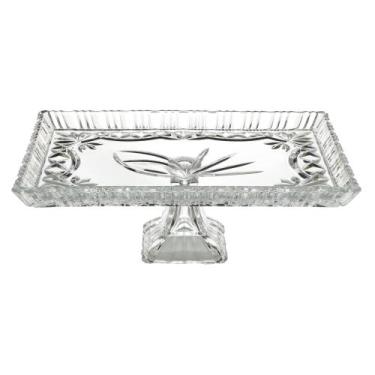 Imagem de Prato para Bolo com Pé de Cristal 7449 Lyor - Coliseu