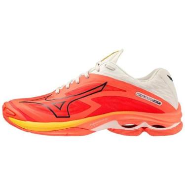 Imagem de Tênis de Vôlei Mizuno Wave Lightning Z7, Laranja, 44