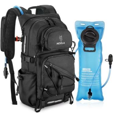 Imagem de Mochila de Hidratação NOOLA 22L com Reservatório de Água de 3L Preta