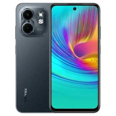 Imagem de Smartphone Celular Infinix Smart 9, 64GB, 6GB RAM, Android 14, Tela 6,