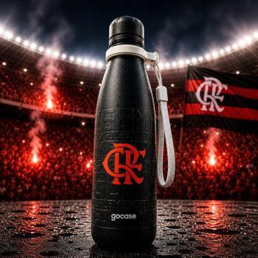 Imagem de Garrafa Térmica Flamengo Gocase Mengão Urban Quente E Frio 500ml, Flam
