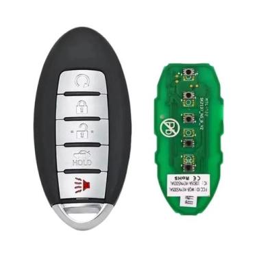 Imagem de Chave Remota Inteligente Nissan 1 Peça Autel NS003AL NS004AL NS005AL C