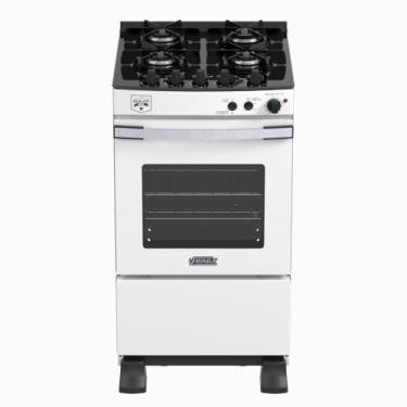 Imagem de Fogao a Gas 4 Bocas Venax Gaudi Vetro Vitreo Branco, Branco, 110V
