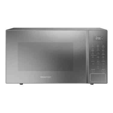 Imagem de Micro-ondas 32 L Com Menu Gourmet Bms46ar Cinza Brastemp