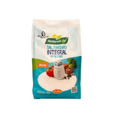 Imagem de SAL MARINHO INTEGRAL DE MOSSORÓ NATURAL LIFE 500g