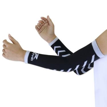 Imagem de Manguito Longo Arrow Muvin para Compressão dos Músculos do Braço em Caminhadas, Corridas e Ciclismo-Unissex
