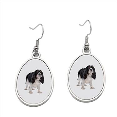 Imagem de Brinco de pé Cavalier King Charles Spaniel – Brincos pendentes para meninas – Presente de festa de aniversário dos namorados