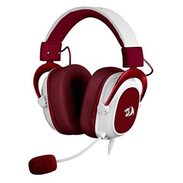 Imagem de Headset Gamer Redragon Hero, 3.5mm, Múltiplas Plataformas, Red/White, H530-R