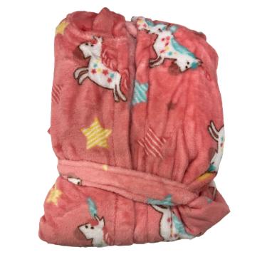 Imagem de Roupão Infantil Microfibra com Capuz Bene Casa