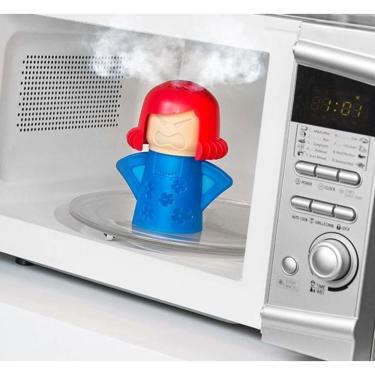 Imagem de Limpador Microondas Fácil Prático Angry Mama - Cores Sortido
