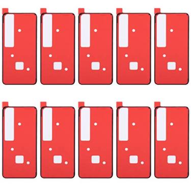 Imagem de HONGYAN Peças de substituição de telefone celular Adesivo de tampa traseira original de 10 PCS para Xiaomi Mi 10 Pro 5G / Mi 10 5G Acessórios telefônicos
