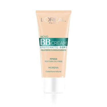Imagem de Bb Cream L'oréal Fps 50 Efeito Matte 5 Em 1 Cor Morena 30ml - Loreal