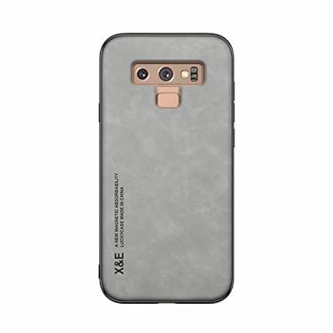Imagem de Kepuch Silklike Capa para Samsung Galaxy Note 9 - Case Placa de Metal Embutida para Samsung Galaxy Note 9 - Cinza
