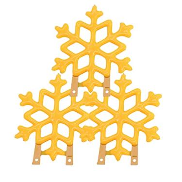 Imagem de TECKEEN 3 * filamento de LED em forma de neve 3 V Halloween Natal atmosfera de festa em casa