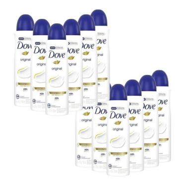 Imagem de Kit 12 Desodorante Dove Antitranspirante Aero Original 150ml Original