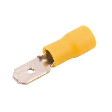 Imagem de Terminal Pré-Isol Encaixe Amarelo (4,0 A 6,0mm) Macho - Penzel