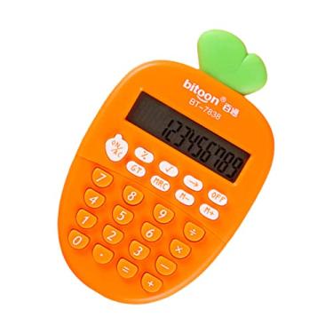 Imagem de STOBOK calculadora financeira calculadora laranja calculadora infantil cenoura chaveiro calculadora para escritório eletrônico suprimentos computador calculadora eletrônica uso do aluno
