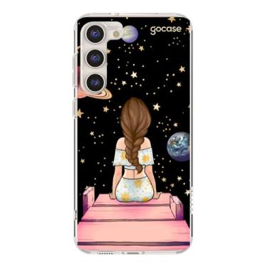 Imagem de Capa Anti Impacto slim Air Gocase Compatível com S23 Plus (Garota Universo)