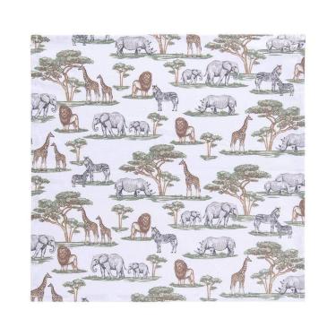 Imagem de Guardanapo Copa E Cia 4 Peças Home Estampado Safari
