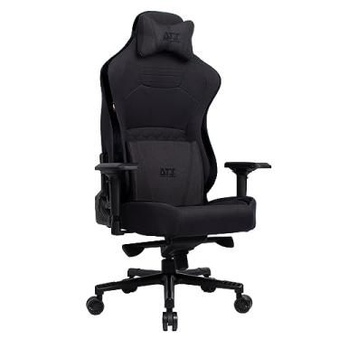Imagem de Cadeira Gamer DT3 Royce, ergonomica e confortável em Tecido DT3 Techsoft™, espuma injetada, estrutura reforçada em aço tubular, braços 4D+, suporta até 180kg e altura máx. de 2,10m(Cool Black)