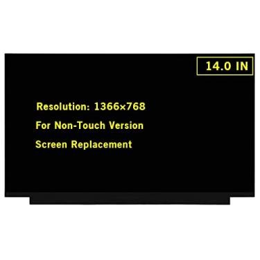 Imagem de GBOLE Tela de substituição de 35.6 cm para B140XTN07.3 B140XTN07.2 H/W: 0A sem toque HD 1366 x 768 30 pinos LED painel de tela LCD