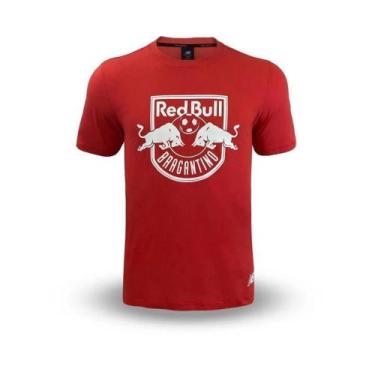 Imagem de Camiseta Masculina Algodão Bragantino New Balance Atleta - Vermelho