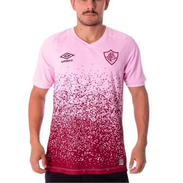 Imagem de Camiseta Umbro Fluminense Outubro Rosa 2021 Masculino-Masculino