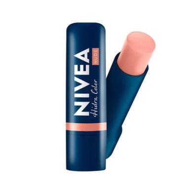 Imagem de Hidratante Labial Nívea Hidra Color 2 em 1 Nude 4,8g NÍVEA