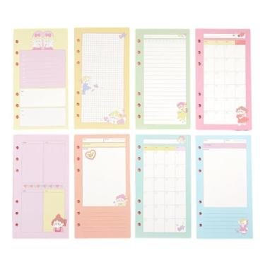 Imagem de A6 Ledger de mão com 6 furos, folhas soltas, criativas, destacáveis, coração de menina, com 6 furos, núcleo de substituição fofo