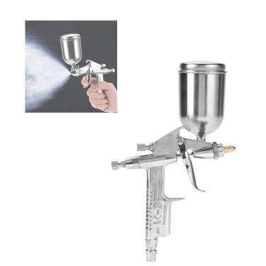 Imagem de K3 Mini Pistola Pneumática Profissional de 125ml, Ferramenta de Pulverizador de Pintura de Liga de Tinta Com Pincel de Ar Com Pistola de Pulverização Com Bico de 0,5 Mm