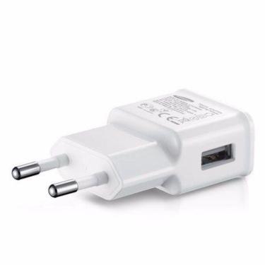 Imagem de Carregador Adaptador Celular 5V 3.1A Fonte Usb Bivolt Branco - Mls