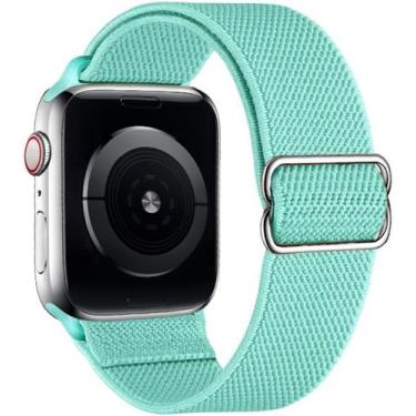 Imagem de Pulseira Nylon Solo Confortável Compatível com Apple Watch - Baú do Vi