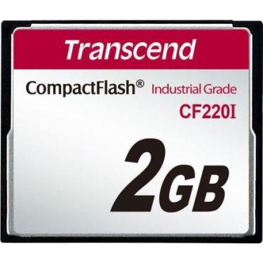 Imagem de Cartão de memória CompactFlash Transcend 2GB TS2GCF220I 200x Industria