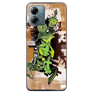 Imagem de Capa Adesivo Skin072 Verso Para Motorola Moto G14 - KawaSkin