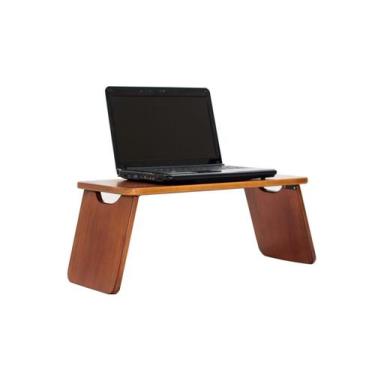 Imagem de Mesa Suporte Multiuso De Notebook De Madeira Maciça De Sofá - Beto Móv