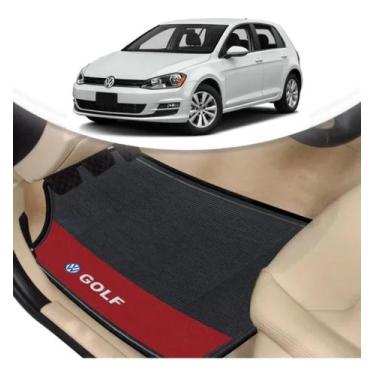 Imagem de Jogo 4 Tapetes De Carro Golf Automotivo Personalizado - LM MAGAZINE