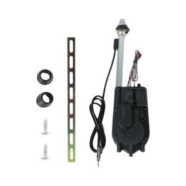 Imagem de Antena Telescópica Elétrica Universal 12V AM/FM - Para Acessórios de Á