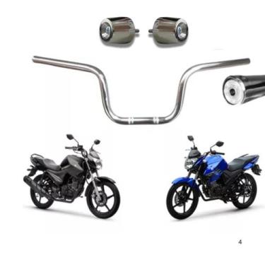 Imagem de Pezinho  Guidão Manopla Factor 125  Fazer 150 Ideal Conforto  - Kvell,