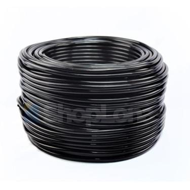 Imagem de Microtubo Mangueira PELBD Irrigação 4x6 mm Rolo 500m - Agrojet, Preto