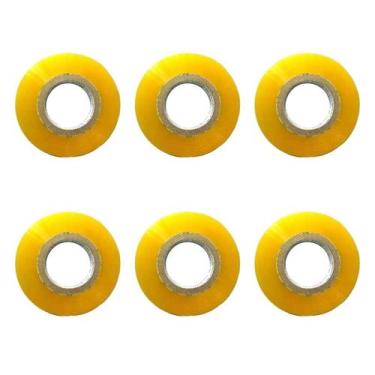 Imagem de Kit 6X Fita Adesiva Larga Durex Transparente 300M Embalagem - Generica