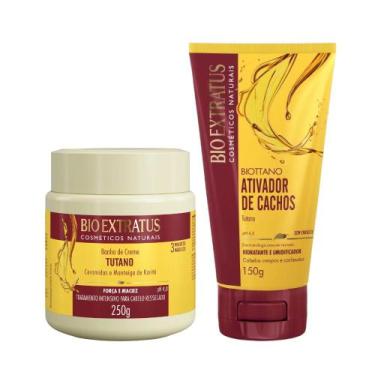 Imagem de Kit Tutano finalização capilar 1 Banho de creme 250ml 1 Biottano 150ml