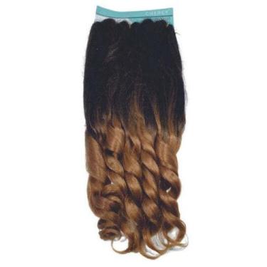 Imagem de Cabelo Boho Curl Fibra Premium Jumbo Gypsy Braids Fulani - Cherey, Tb1