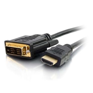 Imagem de C2G Cabo DVI C2G para HDMI, 1 metro, Preto, Compatível com PS4 e PS3, 1080p, Banhado a Ouro, Cabo HDMI