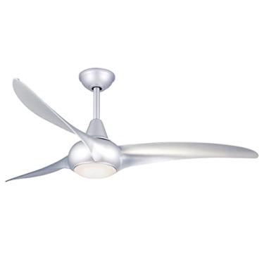 Imagem de Minka-Aire F844-SL, Onda de luz, Ventilador de teto de 132 cm, Prata